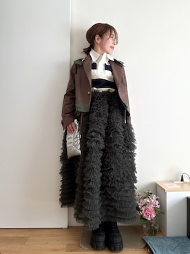 Mitsiさん（レディース・153cm）の冬コーディネート