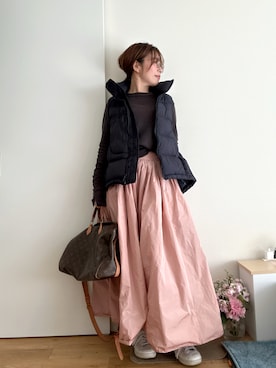 「EDIT. FOR LULU（エディットフォールル）のアイテム」を使った、Mitsiさん（レディース・153cm）の春コーディネート