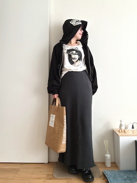 「GOOD ROCK SPEED（グッドロックスピード）のアイテム」を使った、Mitsiさん（レディース・153cm）の春コーディネート