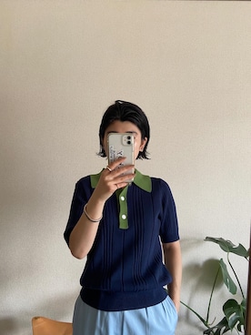 「カラー×コーデ」｜nanakimuraさん（レディース・155cm）の夏コーディネート