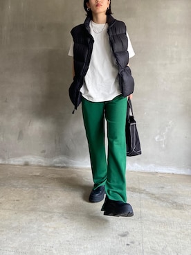 「LLBean SIGNATURE（エルエルビーンシグネチャー）のアイテム」を使った、nanakimuraさん（レディース・155cm）の夏コーディネート