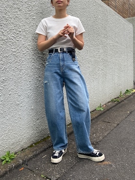 「lastresort ab」｜nanakimuraさん（レディース・155cm）の冬コーディネート
