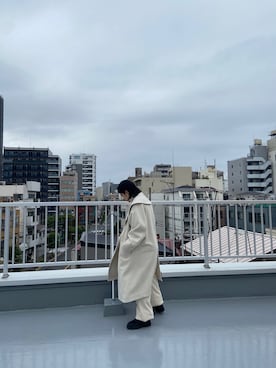 「BLACK BY MOUSSY（ブラックバイマウジー）のアイテム（その他アウター）」を使った、nanakimuraさん（レディース・155cm）の冬コーディネート