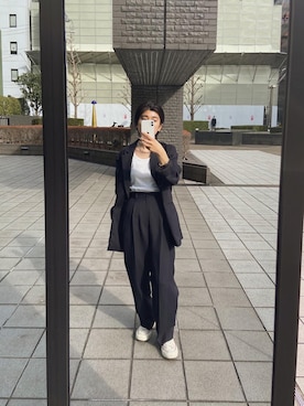 「オトナカジュアル」｜nanakimuraさん（レディース・155cm）の冬コーディネート