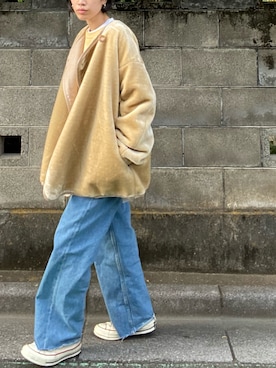 「Chuck Taylor」｜nanakimuraさん（レディース・155cm）の秋コーディネート