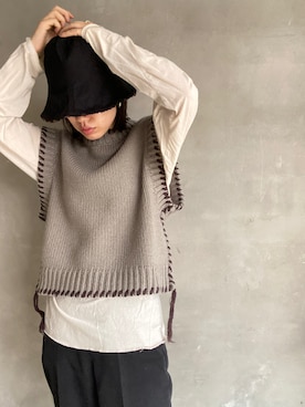 nanakimuraさん（レディース・155cm）の冬コーディネート