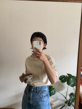 「イロチ買い」｜nanakimuraさん（レディース・155cm）の冬コーディネート