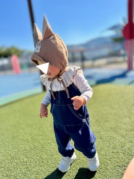 　ak0u0さん（キッズ・80cm）の秋コーディネート