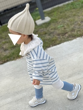 「アイテム（ママ＆ベビー）」を使った、　ak0u0さん（キッズ・80cm）の秋コーディネート