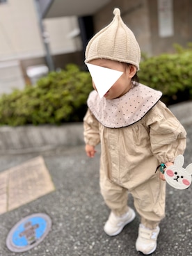 「アイテム（ママ＆ベビー）」を使った、　ak0u0さん（キッズ・80cm）の秋コーディネート