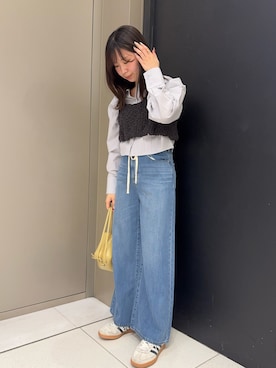 「KBF（ケイビーエフ）のアイテム（トップス）」を使った、kanaさん（レディース・162cm）の春コーディネート