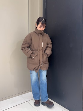 「URBAN RESEARCH Sonny Label（アーバンリサーチサニーレーベル）のアイテム（パンツ）」を使った、kanaさん（レディース・162cm）の冬コーディネート