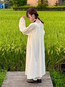 「アイテム（パンプス）」を使った、maoさん（レディース・147cm）の秋コーディネート