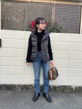 mizuhoさん(レディース・156cm)の冬コーディネート