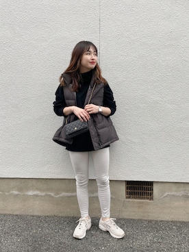 mizuhoさん（レディース・156cm）の冬コーディネート