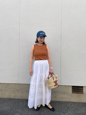 mizuhoさん（レディース・156cm）の夏コーディネート