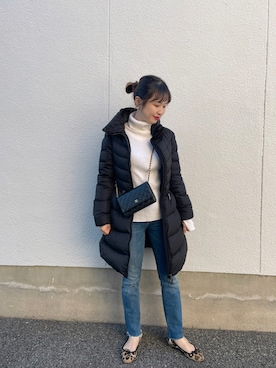 mizuhoさん（レディース・156cm）の冬コーディネート