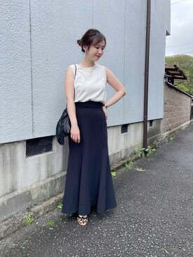 「GOOD GRIEF（グッドグリーフ）のアイテム」を使った、mizuhoさん（レディース・156cm）の夏コーディネート