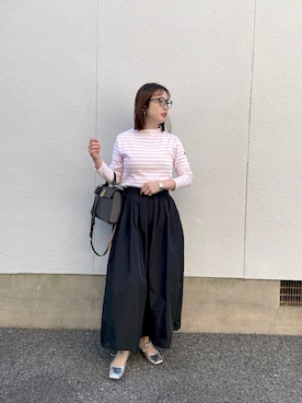 「SAINT JAMES（セントジェームス）のアイテム」を使った、mizuhoさん（レディース・156cm）の春コーディネート