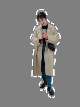 mizuhoさん（レディース・156cm）の冬コーディネート