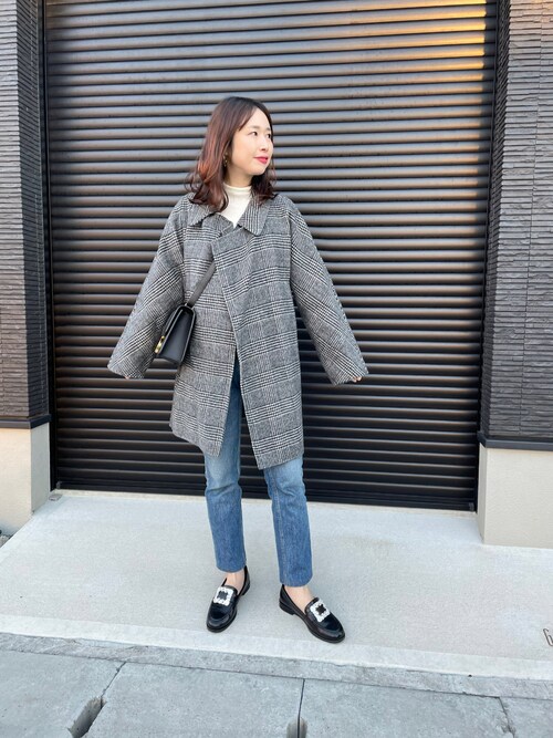 Mila Owen - 襟2wayハーフ丈ジャケット Mila Owen（ミラオーウェン）の「襟2wayハーフジャケット（その他