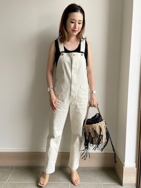 「LUDLOW（ラドロー）のアイテム」を使った、mizuhoさん（レディース・156cm）の夏コーディネート