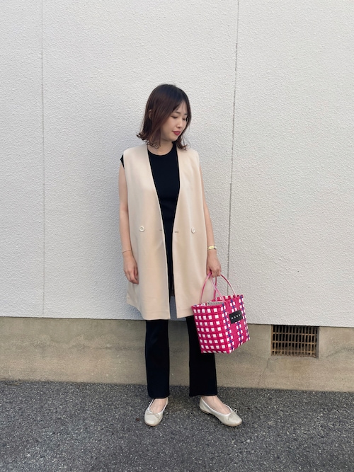 【極美品】トゥモローランド ピルグリム ドーメル ジレ ベスト 千鳥柄 XL 1653362922_500.jpg