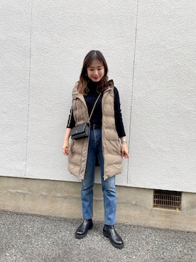 mizuhoさん（レディース・156cm）の冬コーディネート