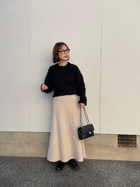 mizuhoさん（レディース・156cm）の冬コーディネート