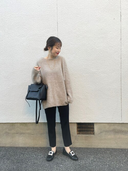 plage（プラージュ）の「Furアゼボートネックプルオーバー◇（ニット