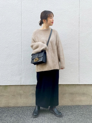 plage（プラージュ）の「Furアゼボートネックプルオーバー◇（ニット