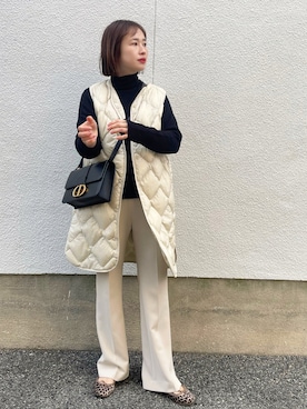 mizuhoさん（レディース・156cm）の冬コーディネート