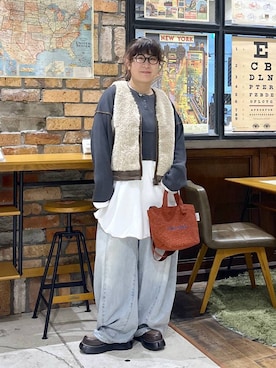 たらこさん(レディース・159cm)の秋コーディネート