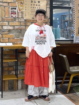 たらこさん（レディース・159cm）の夏コーディネート