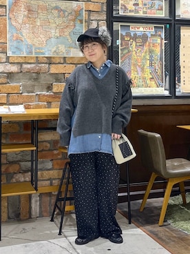 たらこさん(レディース・159cm)の秋コーディネート