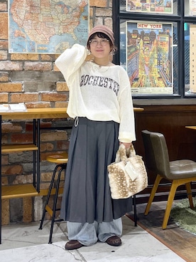 たらこさん(レディース・159cm)の秋コーディネート