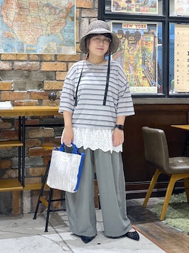 たらこさん(レディース・159cm)の夏コーディネート