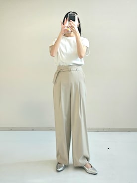 aoさん（レディース・157cm）の春コーディネート