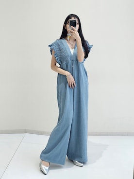 「nissen（ニッセン）のアイテム」を使った、aoさん（レディース・157cm）の春コーディネート