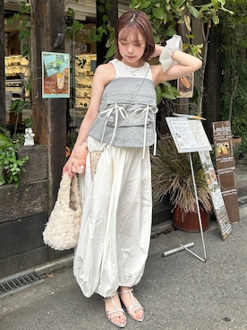 「VIS（ビス）のアイテム」を使った、　honoka__さん（レディース・158cm）の春コーディネート