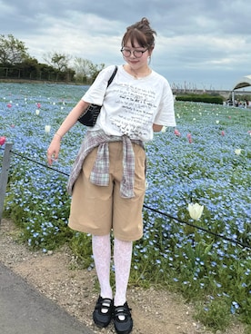 「FOREVER 21（フォーエバー トゥエンティーワン）のアイテム」を使った、　honoka__さん（レディース・158cm）の春コーディネート