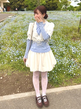 ねねさん（レディース・158cm）の春コーディネート