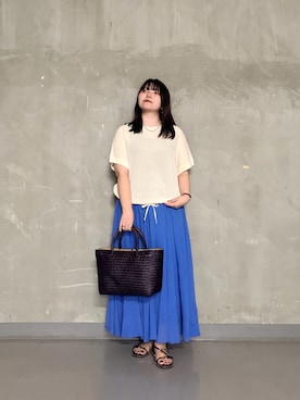 nazuさん（レディース・155cm）の夏コーディネート