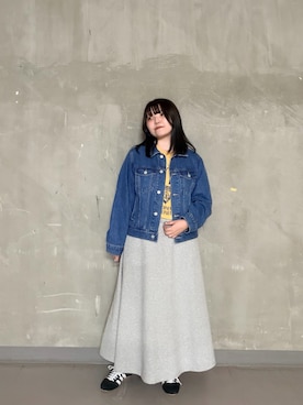 「GOOD ROCK SPEED（グッドロックスピード）のアイテム」を使った、nazuさん（レディース・155cm）の春コーディネート