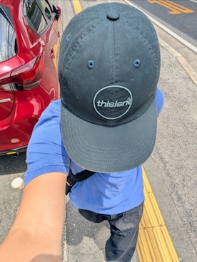 「thisisneverthat（ディスイズネバーザット）のアイテム」を使った、 iさん（メンズ・167cm）の夏コーディネート