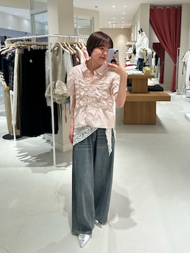 「mystic（ミスティック）のアイテム（財布/小物）」を使った、mys_natsukiさん（レディース・156cm）の夏コーディネート