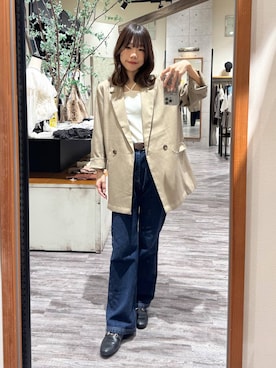 「アイテム（アンサンブル）」を使った、𝚊𝚢𝚊𝚔𝚊 さん（レディース・158cm）の秋コーディネート