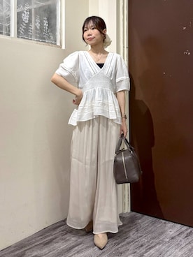 𝚊𝚢𝚊𝚔𝚊 さん（レディース・158cm）の夏コーディネート