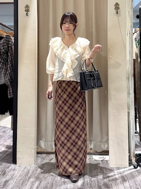 𝚊𝚢𝚊𝚔𝚊 さん(レディース・158cm)の秋コーディネート