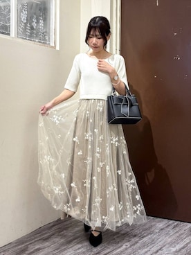 「mysty woman（ミスティウーマン）のアイテム（シューズ）」を使った、𝚊𝚢𝚊𝚔𝚊 さん（レディース・158cm）の秋コーディネート